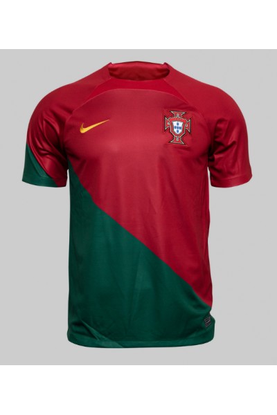 Portugali Diogo Dalot #2 Jalkapallovaatteet Kotipaita MM-kisat 2022 Lyhythihainen